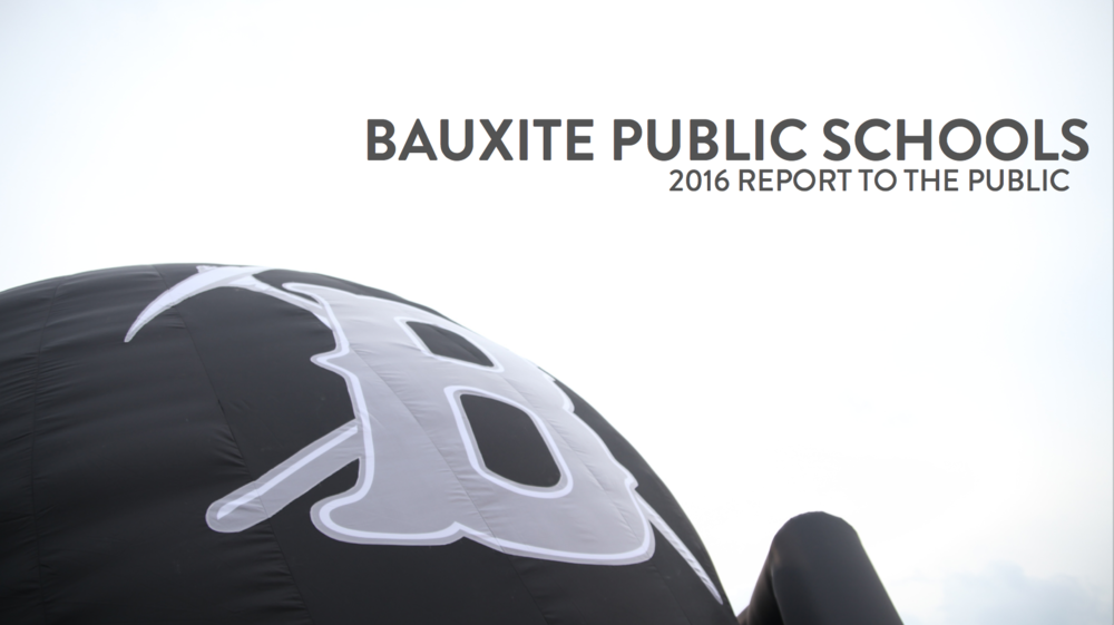 2016 Bauxite Schools Report to the Public